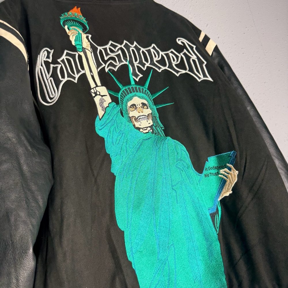 GODSPEED I.G.W.T VARSITY JACKET (BLACK) - Picture 6 of 9